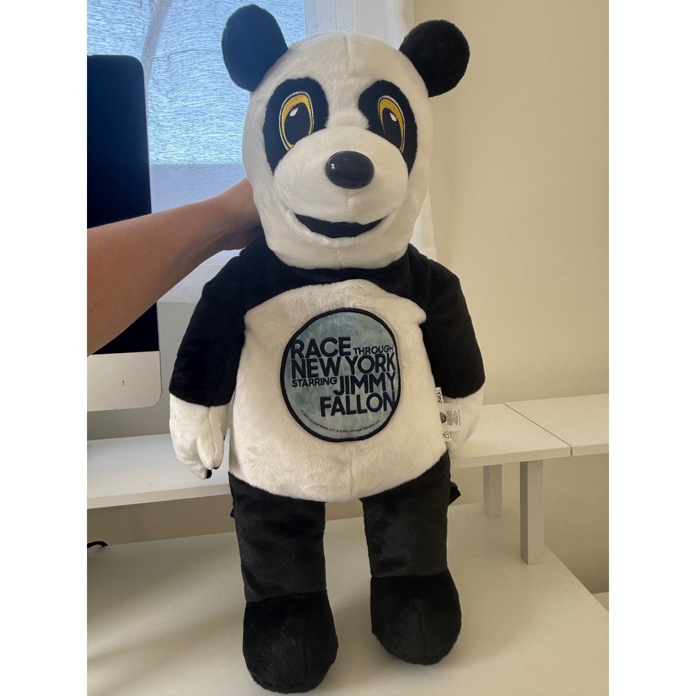Universal Studios Jimmy Fallon Race Through New York Hashtag Panda Backpack